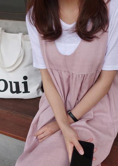 Unique Ruffles Bow Cotton Summer Dresses Work Outfits Pink Dresses