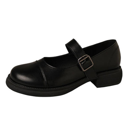 White Faux Leather Splicing Flat Feet Shoes