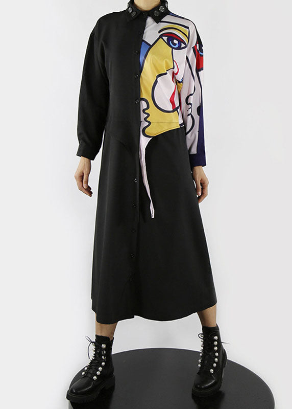 White Shirt Dresses Button Spring