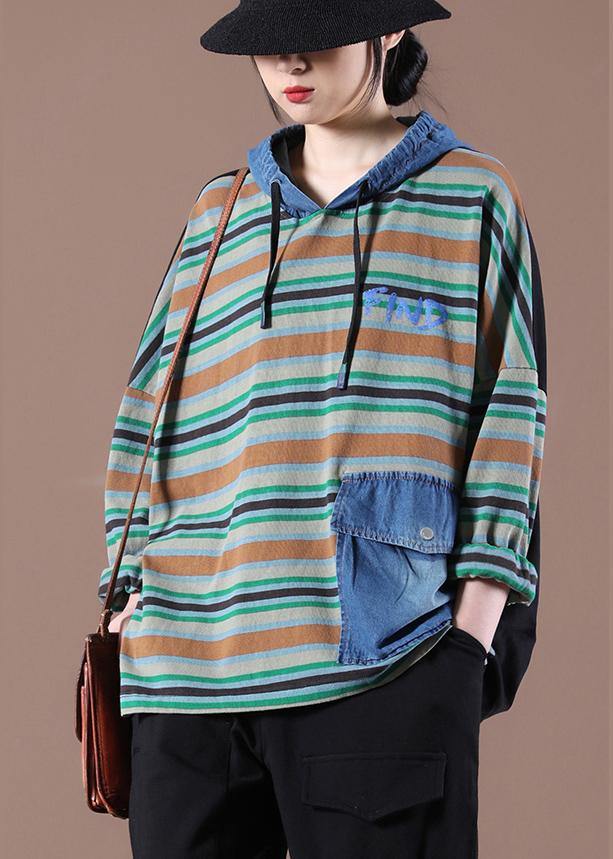 Women Black On The Back Unique Hooded  Fine Autumn Tops