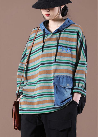 Women Black On The Back Unique Hooded  Fine Autumn Tops