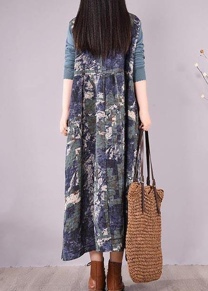 Blue Print Wardrobes Patchwork Robes Spring Dresses