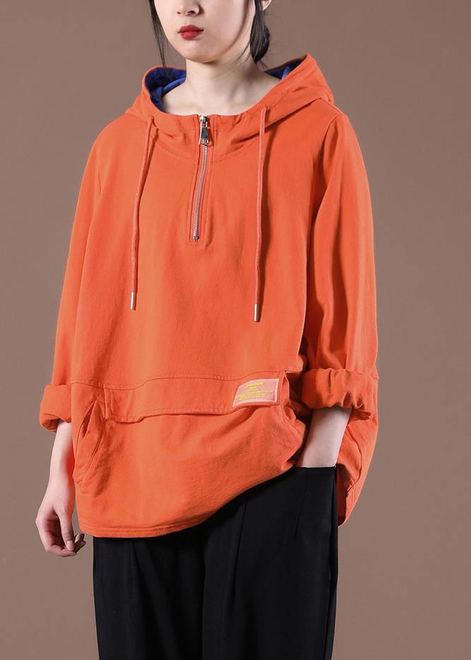 Spring Blouses for Orange Sewing Tops