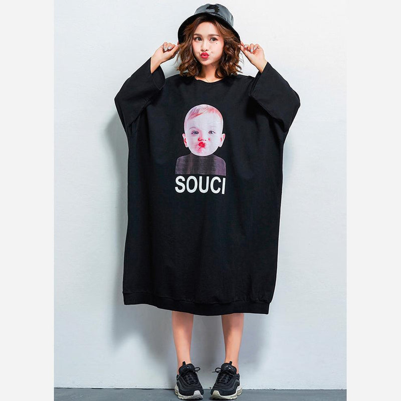 Clothing Loose Print Dresses