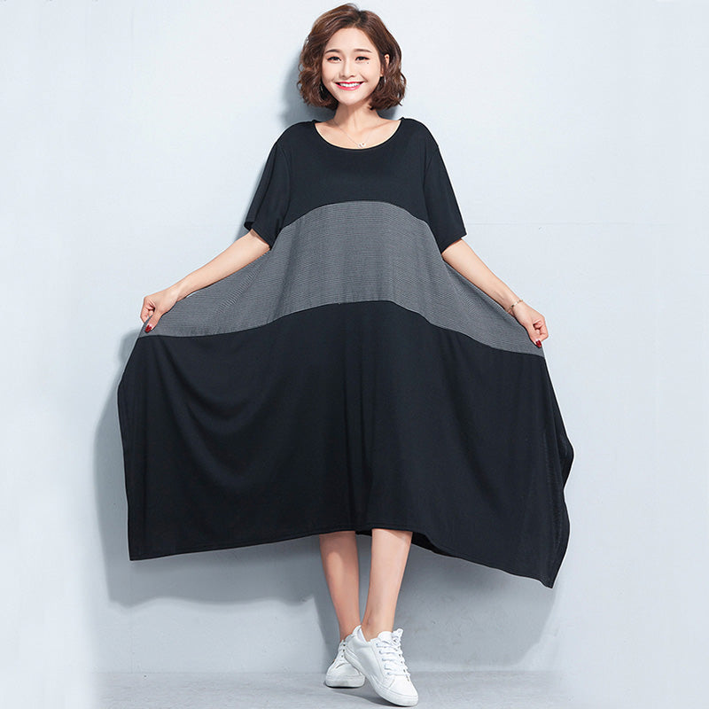 Clothing Striped Summer Long Shirt Dresses