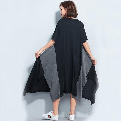 Clothing Striped Summer Long Shirt Dresses