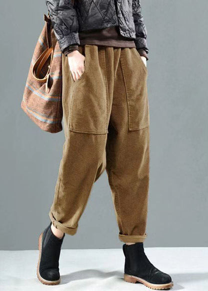 Brown Corduroy Pants