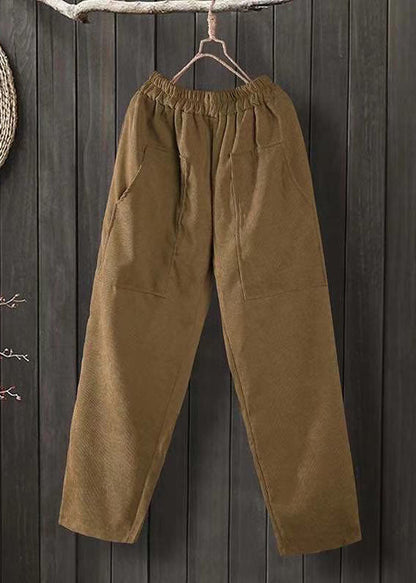 Brown Corduroy Pants