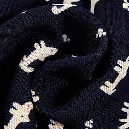 Print Cotton Linen Dresses
