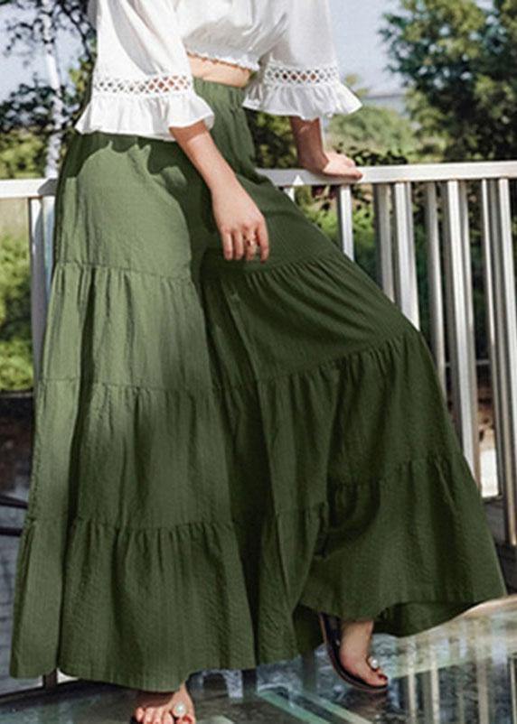 Flare Swing Wide Leg Pants High Waist Culottes Skirt