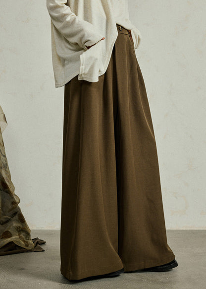 Ginger Pockets High Waist Wide Leg Pants