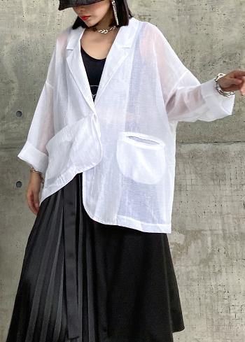 Women Notched pockets clothes For Women Tops black tops