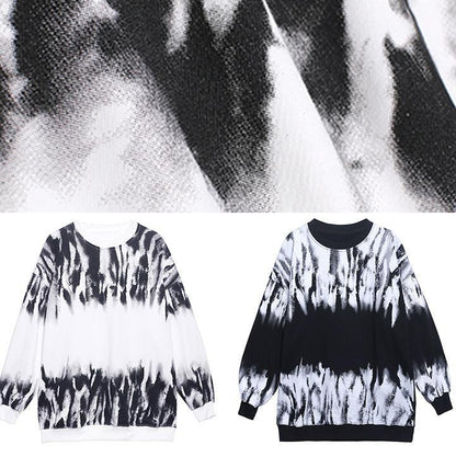 Women O Neck Spring Tops Women Design White Print Blouses