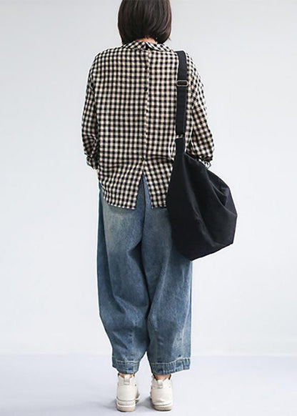 Spring Loose Turnip Pants Jeans