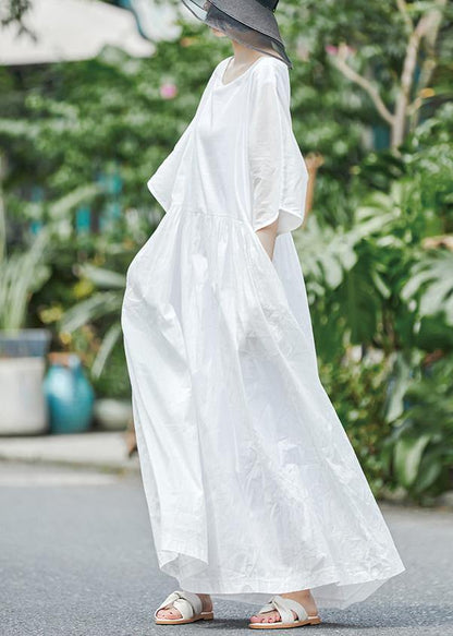White Dresses Kaftan Sundress