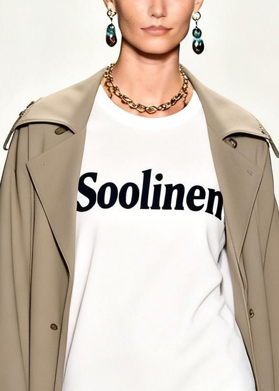 White Oversized Cotton T-shirts Summer