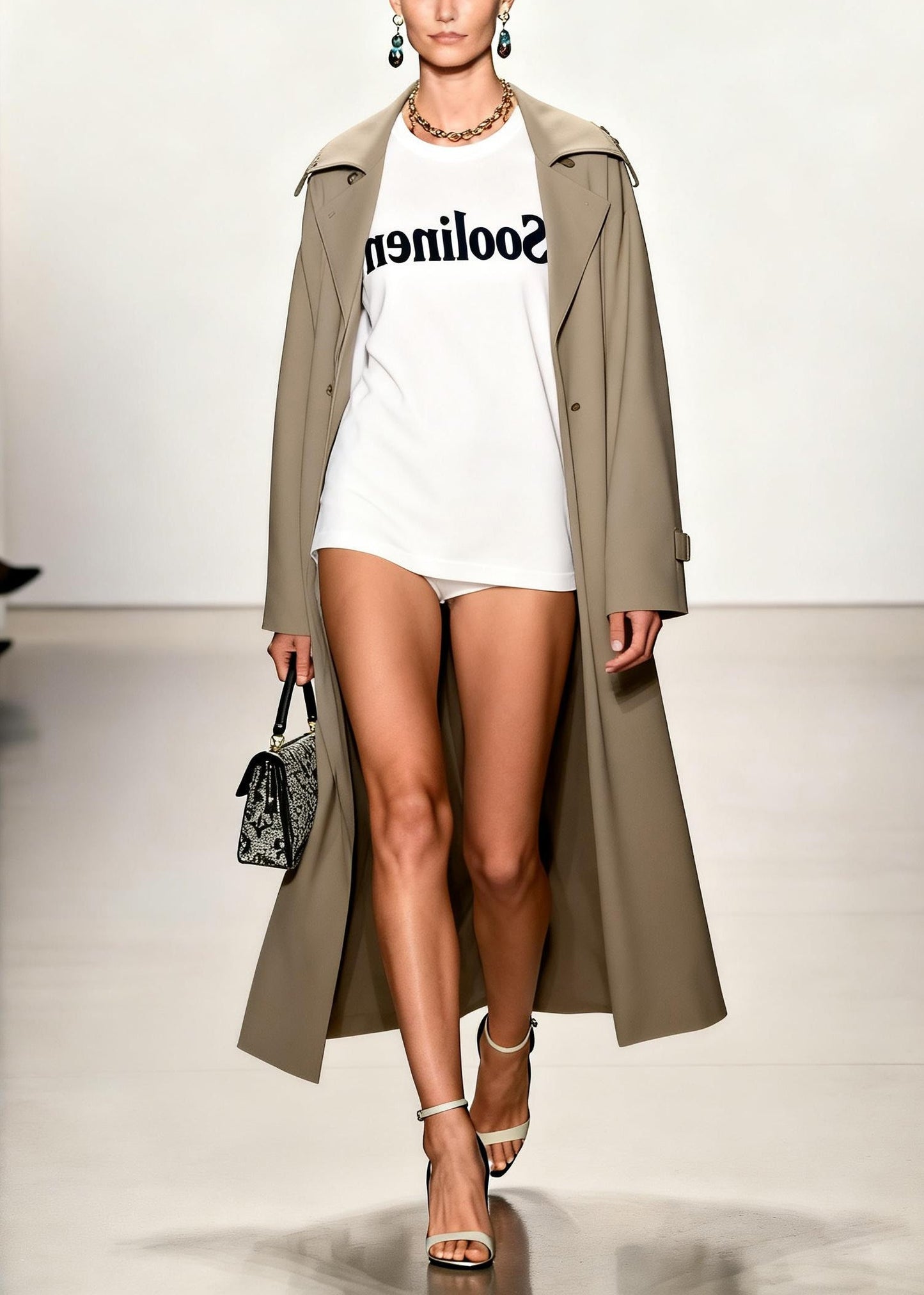 White Oversized Cotton T-shirts Summer