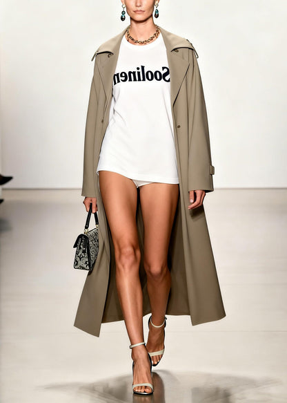White Oversized Cotton T-shirts Summer