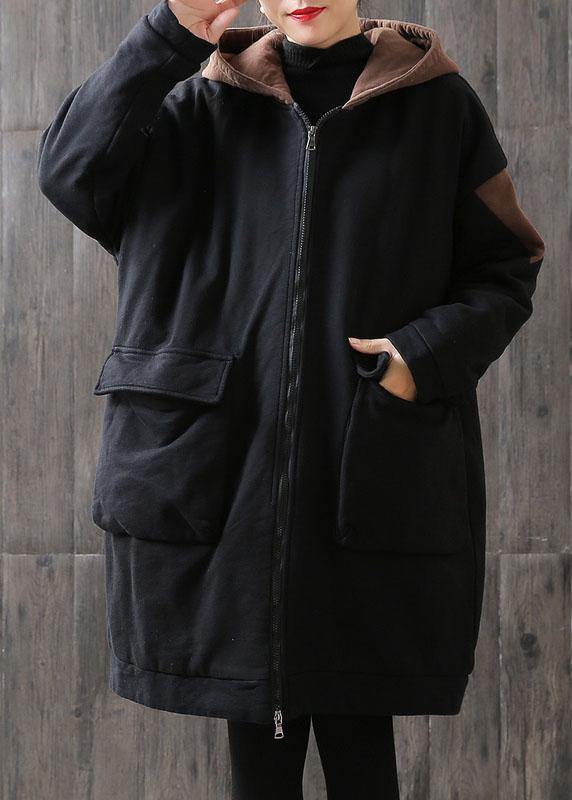 Chocolate Trench Coat Tutorials Hooded Zippered Coats