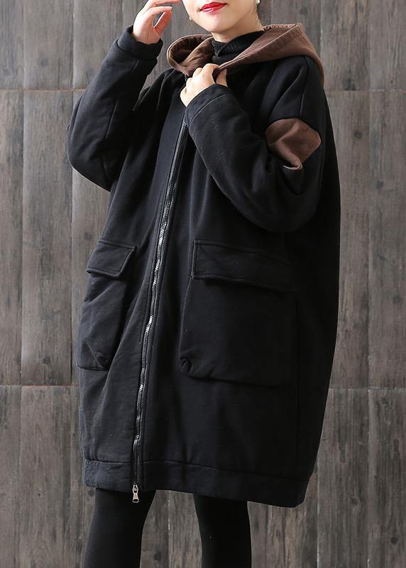 Chocolate Trench Coat Tutorials Hooded Zippered Coats