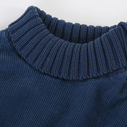 Cotton Quilting Clothes Boutique High Neck Sleeve Black Art Dress Spring