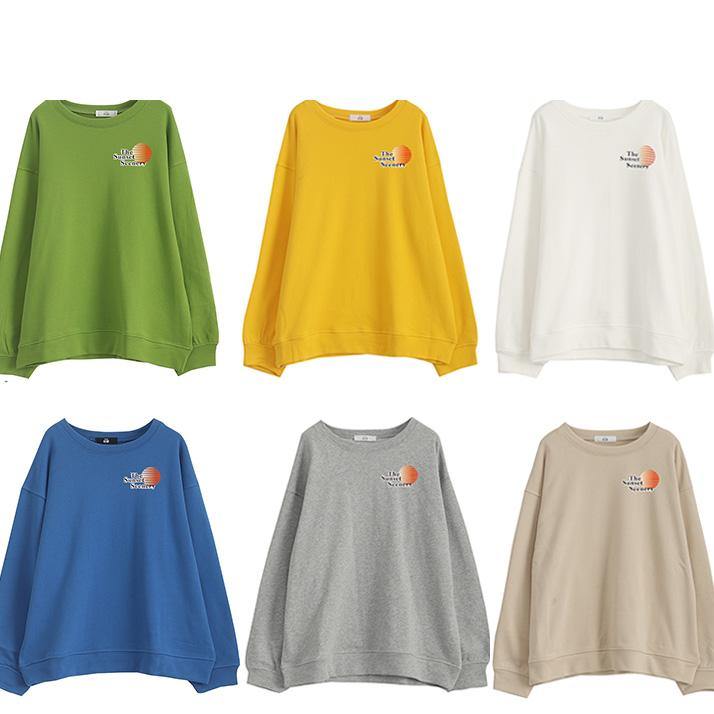 Fall Cotton O Neck Long Shirts Fabrics White Top