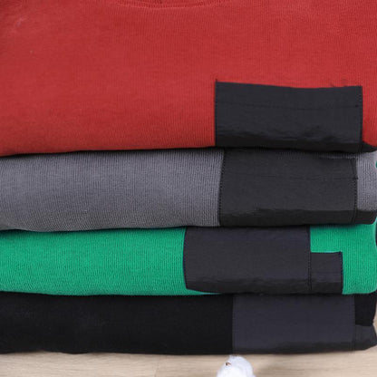 Women hooded patchwork clothes For Women Work Outfits red thick shirt