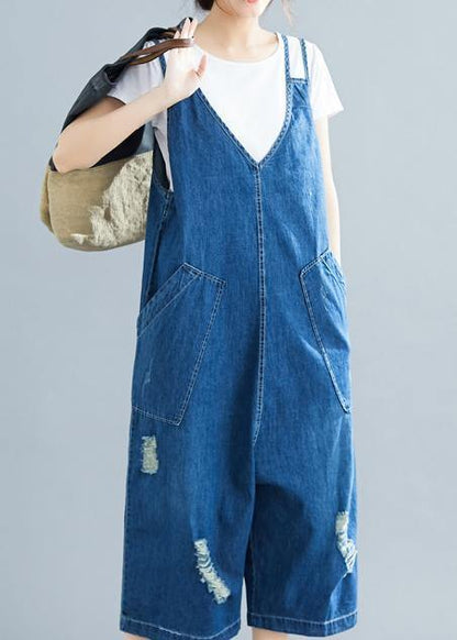Jumpsuit Pants Cotton Clothes 18th Century Navy Pants