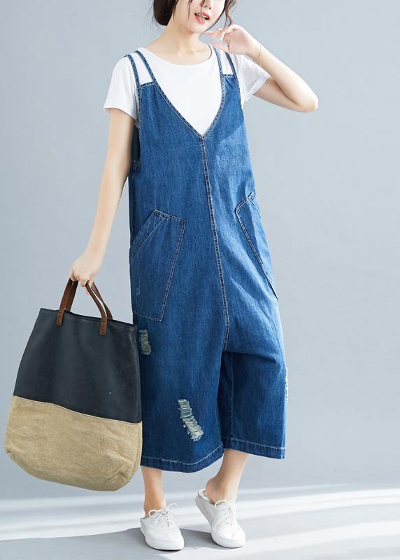 Jumpsuit Pants Cotton Clothes 18th Century Navy Pants