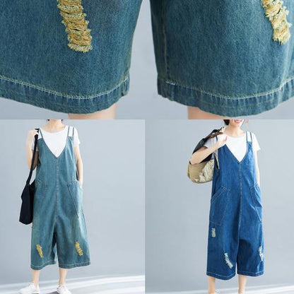 Jumpsuit Pants Cotton Clothes 18th Century Navy Pants