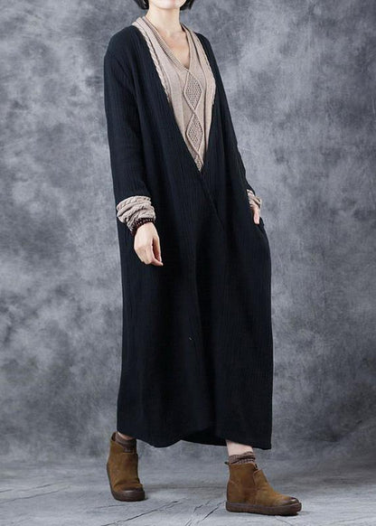 Nude Sweater Dress Outfit Upcycle Patchwork Mujer V Neck Knitted Tops