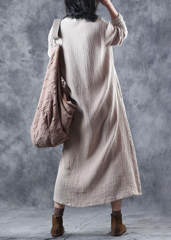 Nude Sweater Dress Outfit Upcycle Patchwork Mujer V Neck Knitted Tops