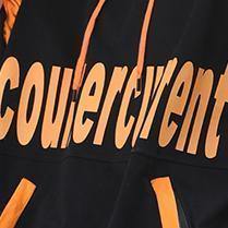 O Neck Cotton Summer Tunics for Sewing Orange Letter Blouses