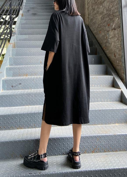 O Neck Patchwork Tulle Clothes for Fabrics Black Off the Shoulder Dress