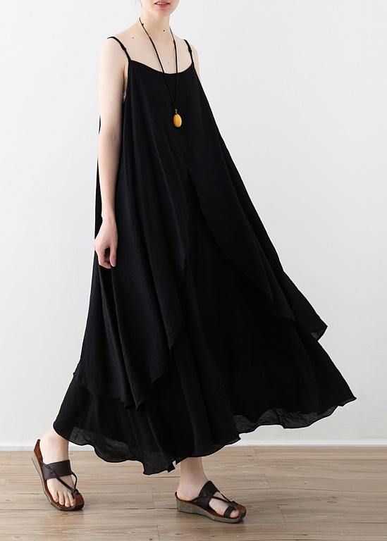 Red Dresses Spaghetti Strap Asymmetric Loose Summer Dresses