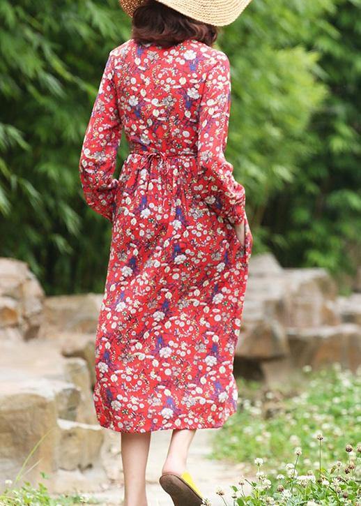 Stand Neck Linen High Neck Clothes Ideas Red Dress