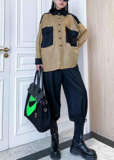 Autumn Tooling Retro Jacket and Pants Two-piece