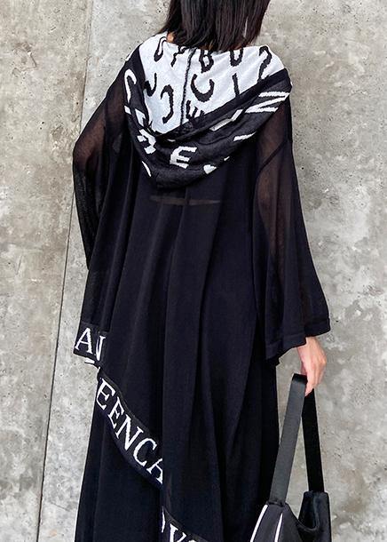 Black Letters Are Thin and Fashionable Early Autumn Knitted Sweater Bloomers Two-piece Suit