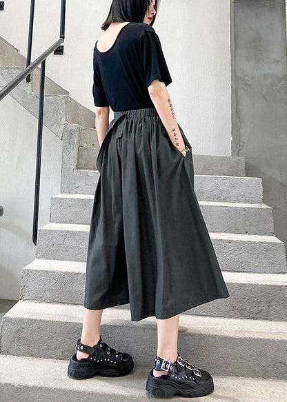 Summer Unilateral Strap Skirt Skirt + T-shirt Two-piece Suit