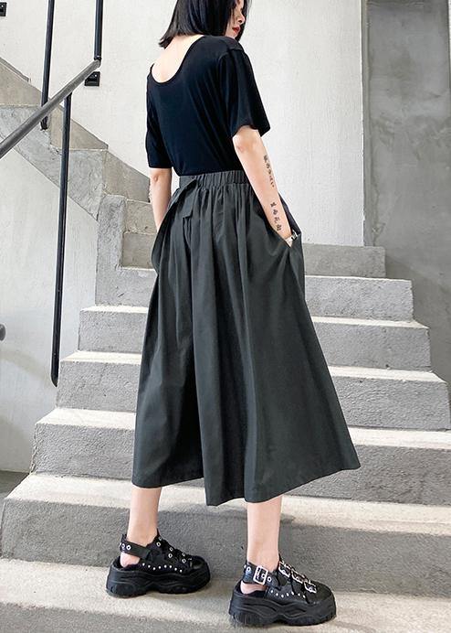 Summer Unilateral Strap Skirt Skirt + T-shirt Two-piece Suit