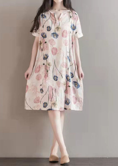 O Neck Large Hem Cotton Quilting Clothes Organic Ideas Robe Dresses Summer