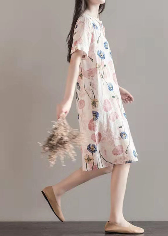 O Neck Large Hem Cotton Quilting Clothes Organic Ideas Robe Dresses Summer