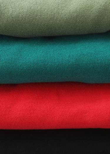 Black Cotton Clothes Two Pockets Clothing Patchwork High Neck Shirts