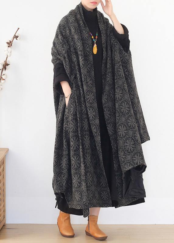 Boutique Clothing Jackets & Coats Cloak Coats Asymmetric Wild Wool Coat