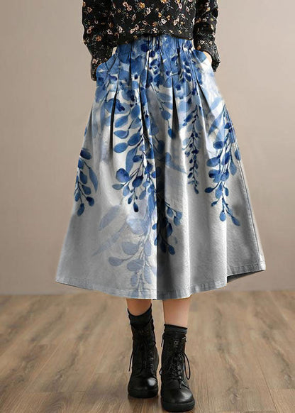 French Red Geometry Clothes for Elastic Waist Art Spring Dresses