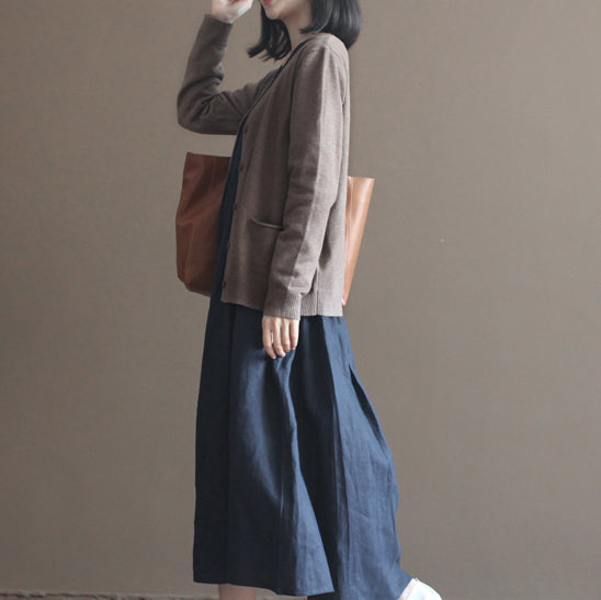 Cozy Chocolate Cozy Sweater Oversized Knitted Tops Fine V Neck Winter Shirt Rabbit Fur