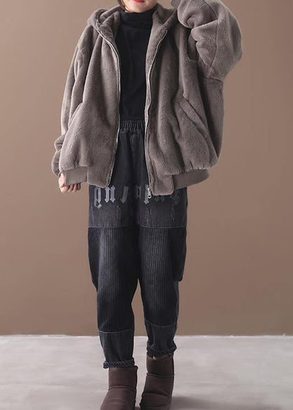 Diy Hooded Winter Coats Blouses Khaki Midi Outwears