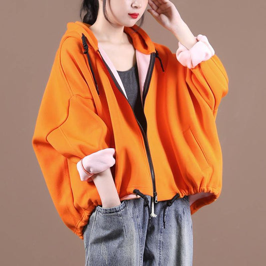 Diy Hooded Drawstring Fall Clothes for Yellow Coats