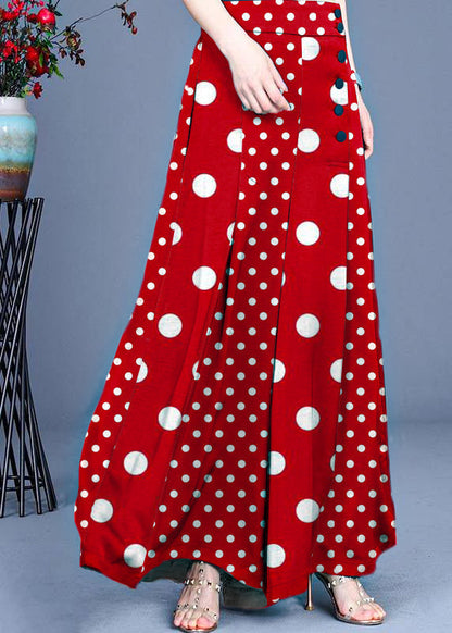 Red polka dots/Ships 15 Days
