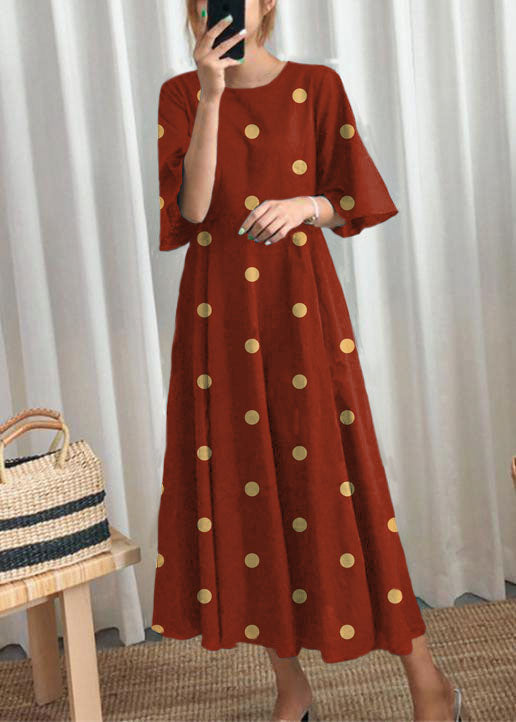 Red polka dots/Ships 15 Days